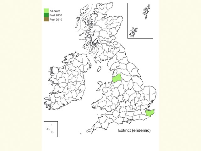  Distribution map Copyright Martin Evans 