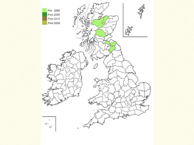  Distribution map Copyright Martin Evans 