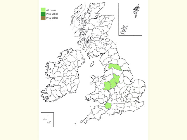  Distribution map Copyright Martin Evans 