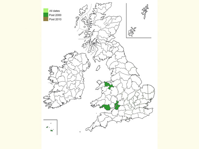  Distribution map Copyright Martin Evans 