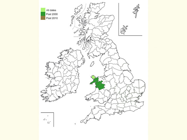  Distribution map Copyright Martin Evans 