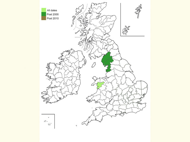  Distribution map Copyright Martin Evans 