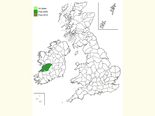  Distribution map Copyright Martin Evans 