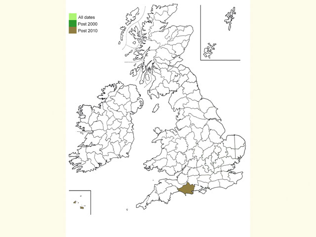  Distribution map Copyright Martin Evans 