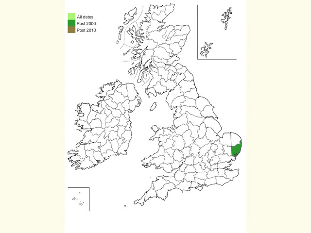  Distribution map Copyright Martin Evans 