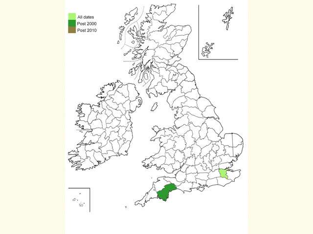  Distribution map Copyright Martin Evans 