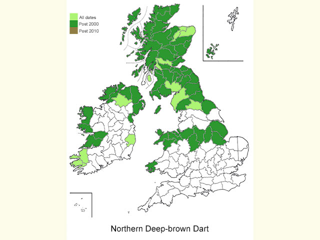  Distribution map Copyright Martin Evans 