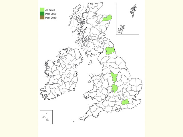  Distribution map Copyright Martin Evans 