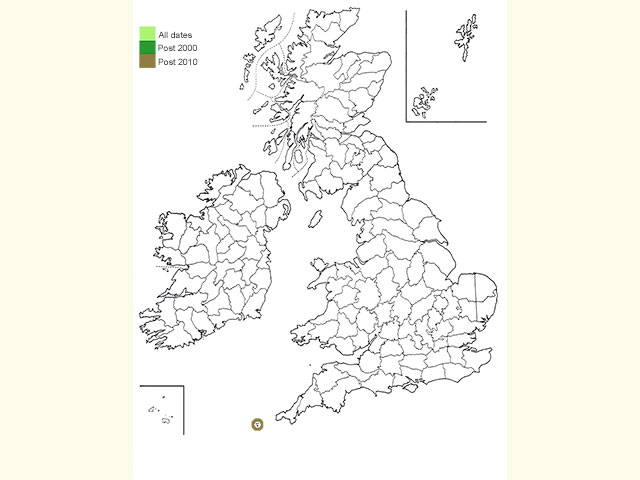  74.0095 Banded Nycteoline distribution map Copyright Martin Evans 