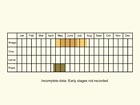  Life stages table Copyright Martin Evans 