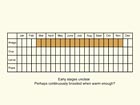  Life stages table Copyright Martin Evans 