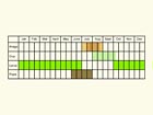  Life stages table Copyright Martin Evans 