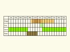  Life stages table Copyright Martin Evans 