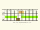  Life stages table Copyright Martin Evans 