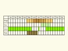  Life stages table Copyright Martin Evans 