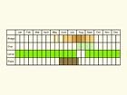  Life stages table Copyright Martin Evans 