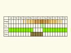  Life stages table Copyright Martin Evans 