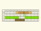  Life stages table Copyright Martin Evans 