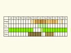  Life stages table Copyright Martin Evans 