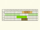  Life stages table Copyright Martin Evans 