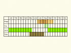  Life stages table Copyright Martin Evans 