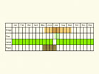  Life stages table Copyright Martin Evans 