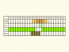  Life stages table Copyright Martin Evans 