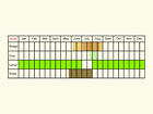  Life stages table Copyright Martin Evans 