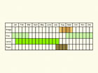  Life stages table Copyright Martin Evans 