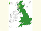  Distribution map Copyright Martin Evans 