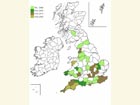  Distribution map Copyright Martin Evans 