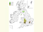  Distribution map Copyright Martin Evans 
