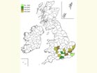  Distribution map Copyright Martin Evans 