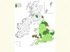  Distribution map Copyright Martin Evans 