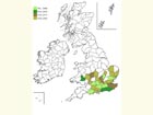  Distribution map Copyright Martin Evans 