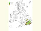  Distribution map Copyright Martin Evans 