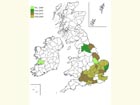  Distribution map Copyright Martin Evans 