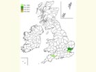  Distribution map Copyright Martin Evans 