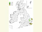  Distribution map Copyright Martin Evans 