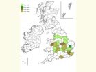  Distribution map Copyright Martin Evans 