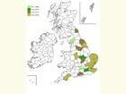  Distribution map Copyright Martin Evans 