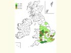 Distribution map Copyright Martin Evans 