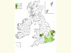  Distribution map Copyright Martin Evans 