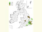  Distribution map Copyright Martin Evans 