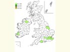  Distribution map Copyright Martin Evans 