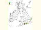  Distribution map Copyright Martin Evans 