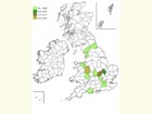  Distribution map Copyright Martin Evans 