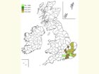  Distribution map Copyright Martin Evans 