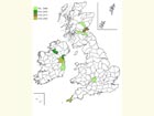  Distribution map Copyright Martin Evans 