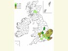  Distribution map Copyright Martin Evans 